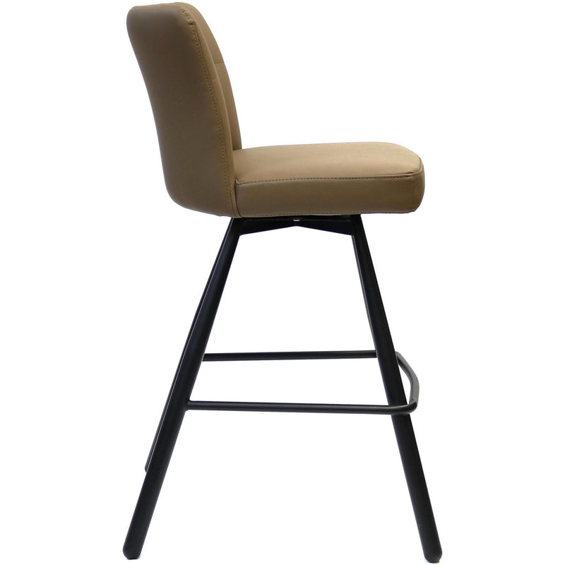 Furnishings' Mate Charlie Counter Height Stool BF 6360-TOF-MB IMAGE 2