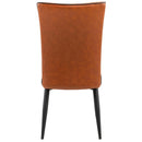  Furnishings' Mate Gretta DC 363 Dining Chair - Cognac/Matte Black IMAGE 4