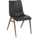  Furnishings' Mate Moon DC 006 Dining Chair - Black/Black Walnut IMAGE 1