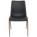  Furnishings' Mate Moon DC 006 Dining Chair - Black/Black Walnut IMAGE 2