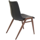  Furnishings' Mate Moon DC 006 Dining Chair - Black/Black Walnut IMAGE 4