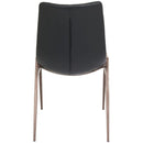  Furnishings' Mate Moon DC 006 Dining Chair - Black/Black Walnut IMAGE 5