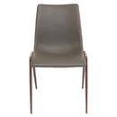  Furnishings' Mate Moon DC 006 Dining Chair - Grey/Black Walnut IMAGE 2