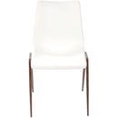  Furnishings' Mate Moon DC 006 Dining Chair - White/Black Walnut IMAGE 2
