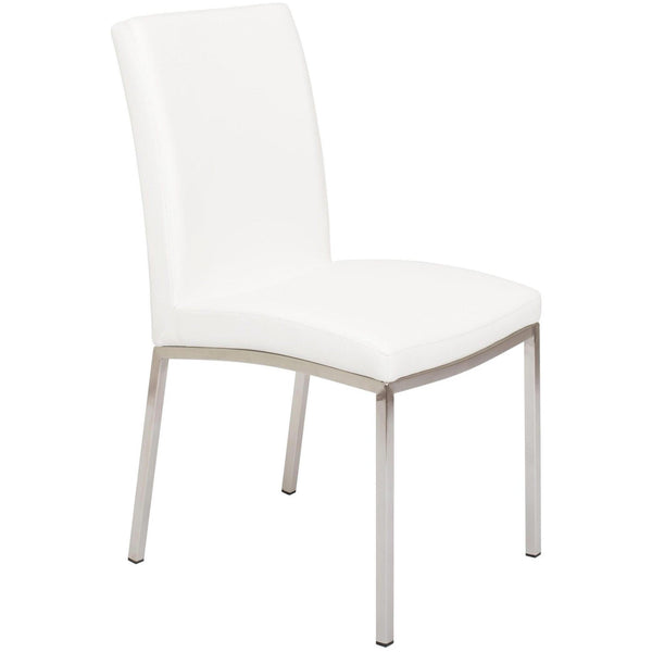 Furnishings' Mate Sid Dining Chair DC 066-WH-SS IMAGE 1