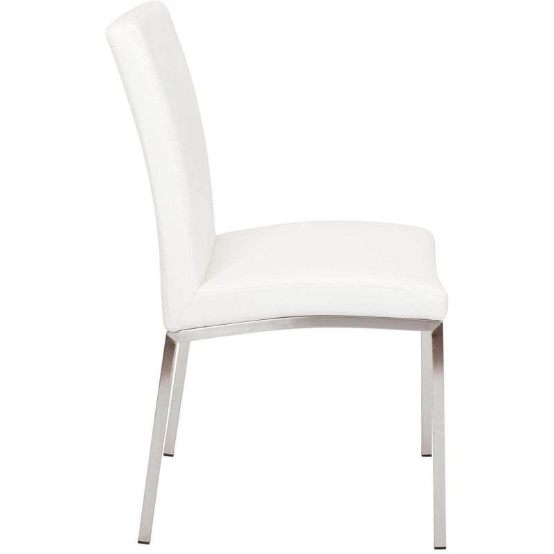 Furnishings' Mate Sid Dining Chair DC 066-WH-SS IMAGE 3