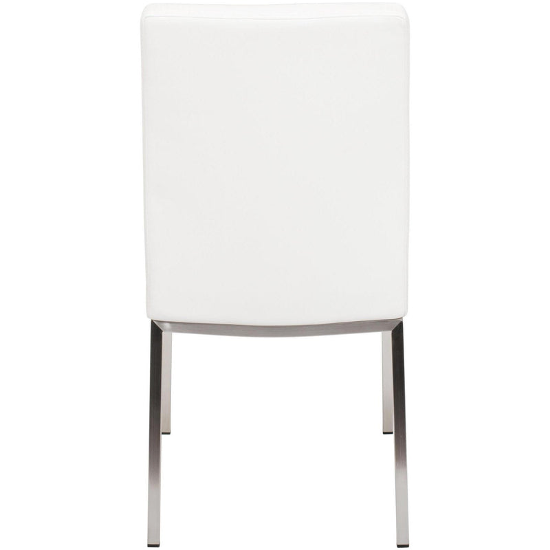 Furnishings' Mate Sid Dining Chair DC 066-WH-SS IMAGE 4