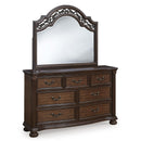 Signature Design by Ashley Lavinton B764B1 Dresser and Mirror IMAGE 1