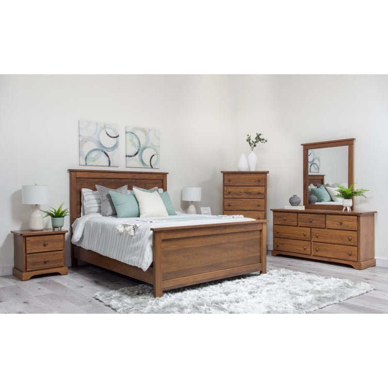 Mako Wood Furniture Polo Full Bed 800-D/F IMAGE 2