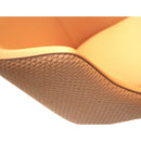  Furnishings' Mate Celine DC 405 Chair - Apricot Weave/Apricot PU IMAGE 6