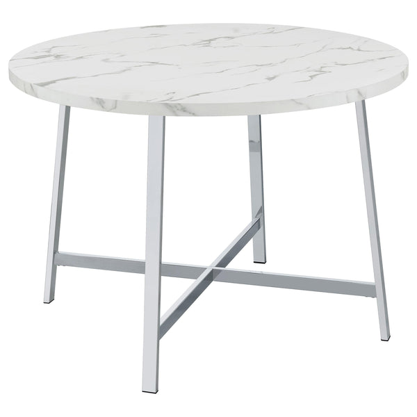 Coaster Furniture Round Bradshaw Dining Table 120400 IMAGE 1