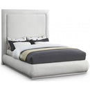  IFDC IF-5200 Queen Platform Bed - Creme IMAGE 1