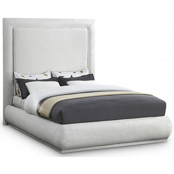  IFDC IF-5200 Queen Platform Bed - Creme IMAGE 1