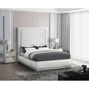  IFDC IF-5200 Queen Platform Bed - Creme IMAGE 3