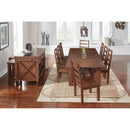 A-America Anacortes ANA-SM-6-30-0 Trestle Dining Table IMAGE 5