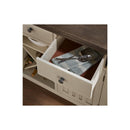 A-America Bremerton BRM-SO-9-02-0 Server - Saddle Dust/Oyster IMAGE 4