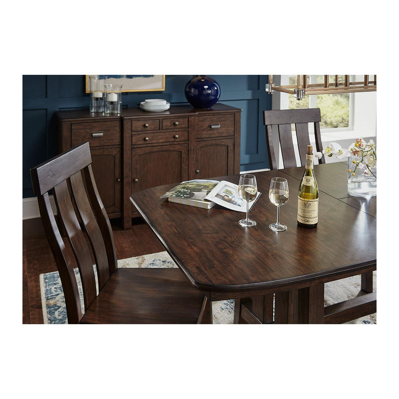 A-America Henderson HDN-MB-2-35-K Slatback Chair IMAGE 4