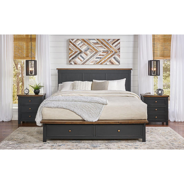 A-America Stormy Ridge STO-BL-5-03-1 Queen Storage Bed IMAGE 1