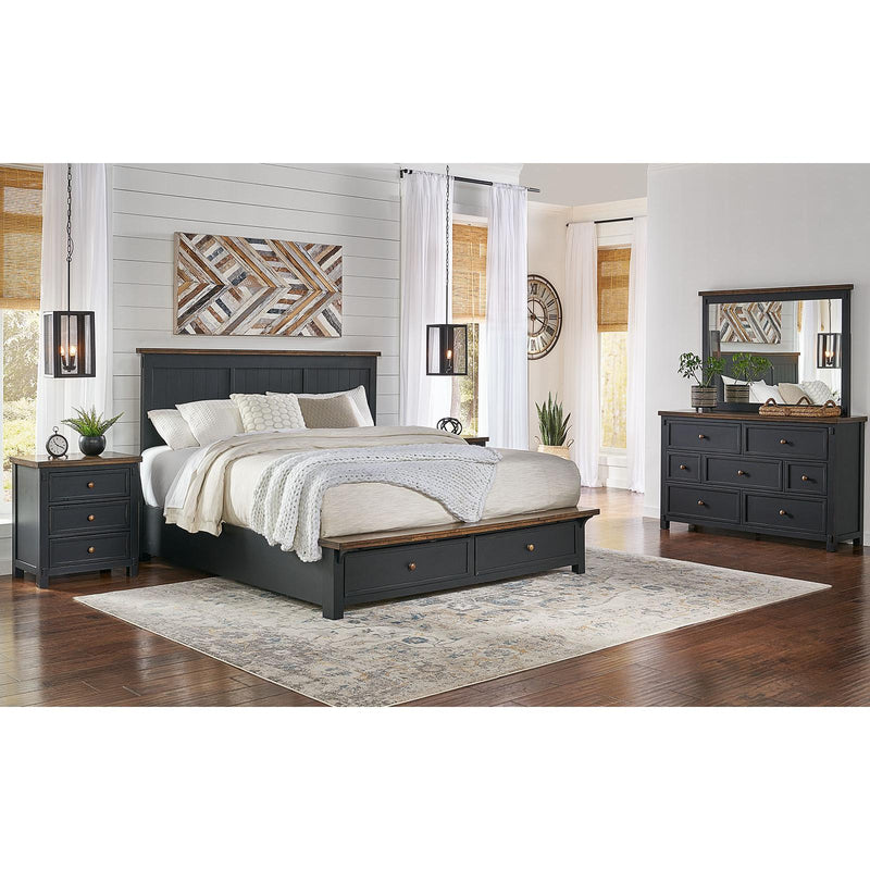 A-America Stormy Ridge STO-BL-5-03-1 Queen Storage Bed IMAGE 5