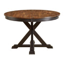 A-America Stormy Ridge STO-BL-6-25-0 Round to Oval Table IMAGE 1