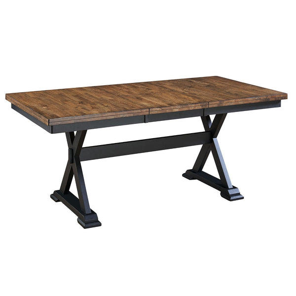 A-America Stormy Ridge STO-BL-6-30-0 Trestle Table IMAGE 1