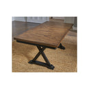 A-America Stormy Ridge STO-BL-6-30-0 Trestle Table IMAGE 3
