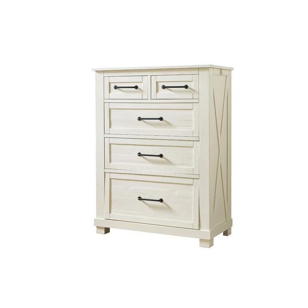 A-America Sun Valley SUV-WT-5-60-0 Drawer Chest - White IMAGE 1