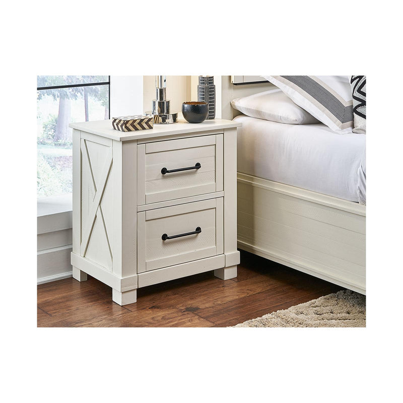 A-America Sun Valley SUV-WT-5-75-0 Nightstand - White IMAGE 2