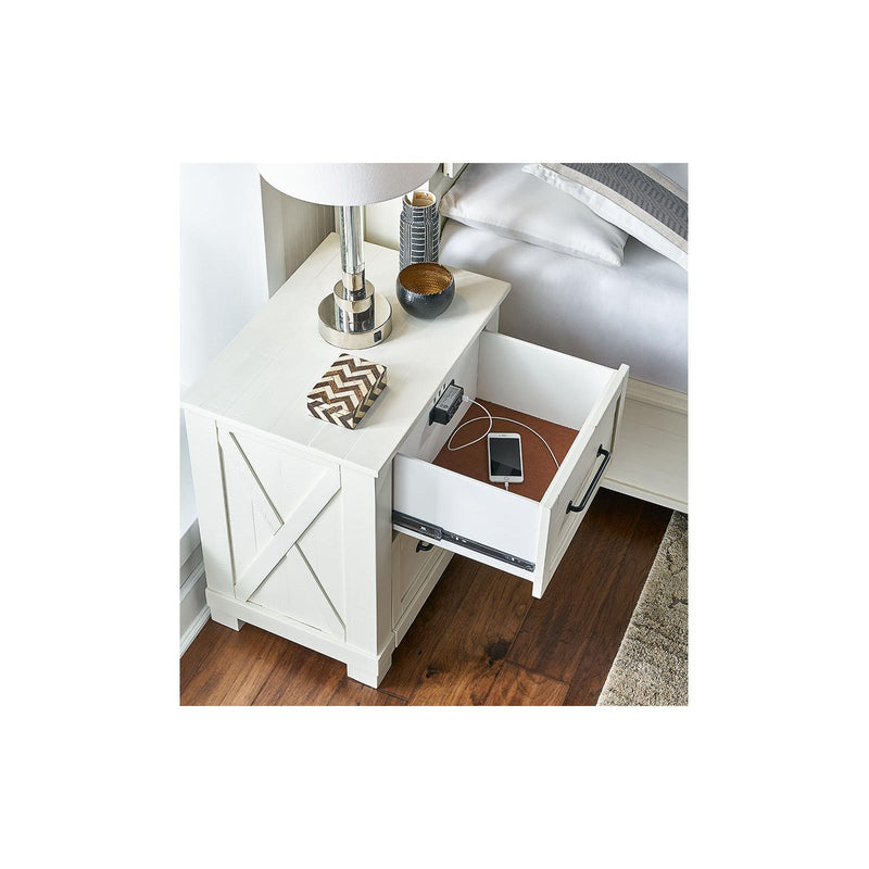 A-America Sun Valley SUV-WT-5-75-0 Nightstand - White IMAGE 4