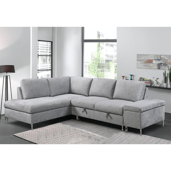 IFDC Fabric Sleeper Sectional IF-9022 LHF IMAGE 1