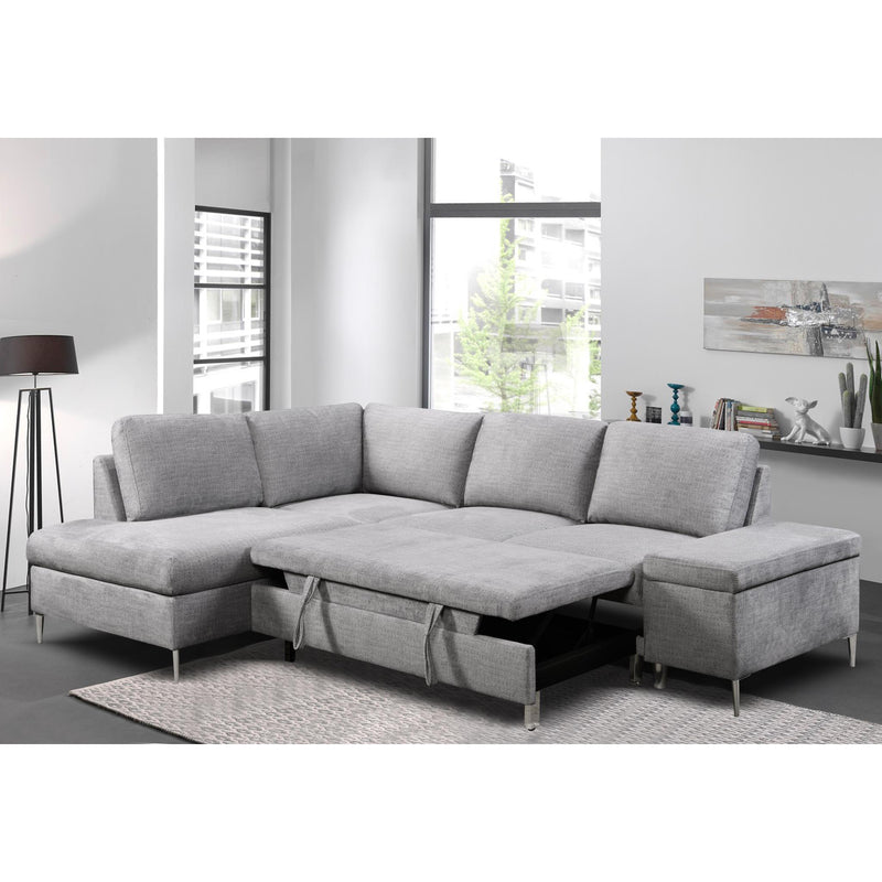 IFDC Fabric Sleeper Sectional IF-9022 LHF IMAGE 2