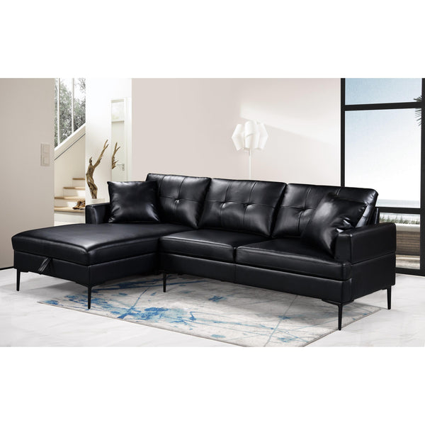 IFDC Polyurethane 2 pc Sectional IF-9068 LHF IMAGE 1