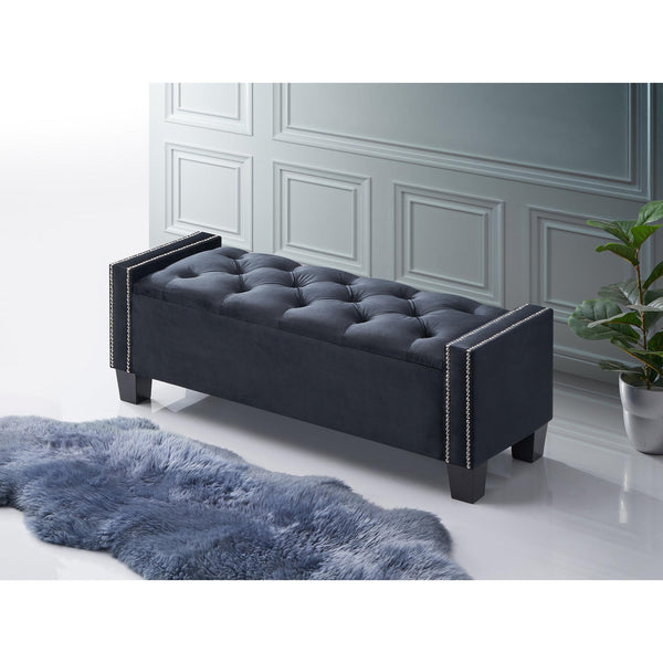 IFDC IF-6201 Storage Bench - Black IMAGE 1