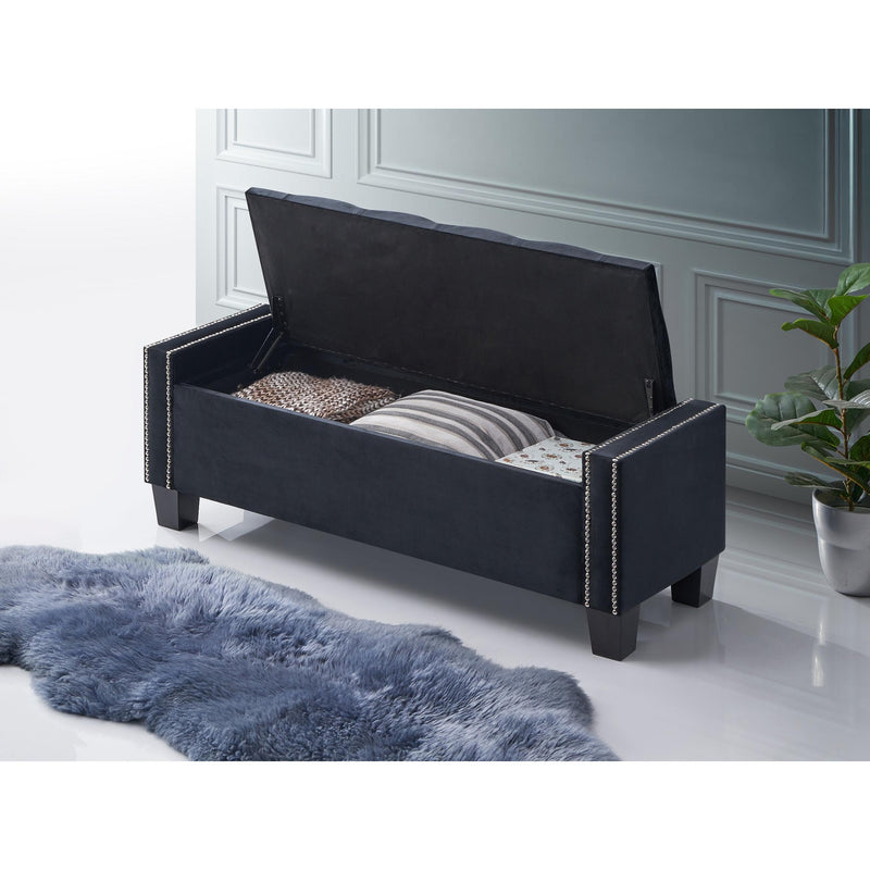 IFDC IF-6201 Storage Bench - Black IMAGE 2