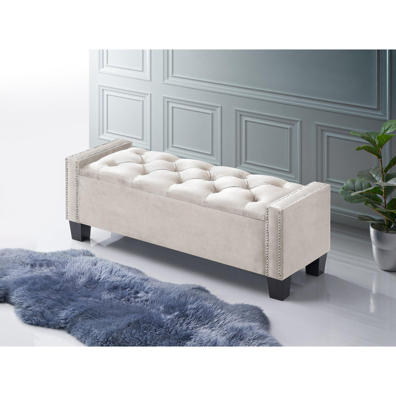 IFDC IF-6202 Storage Bench - Creme IMAGE 1