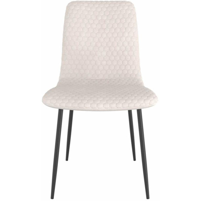 !nspire Brixx 202-083BEG Dining Chair - Beige Fabric and Black IMAGE 4