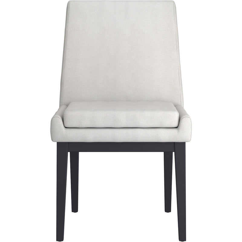 !nspire Cortez 202-081BEG_BK Dining Chair - Beige Fabric and Black IMAGE 4