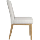 !nspire Cortez 202-081BEG_NT Dining Chair - Beige Fabric and Natural IMAGE 3