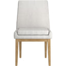 !nspire Cortez 202-081BEG_NT Dining Chair - Beige Fabric and Natural IMAGE 4