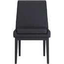 !nspire Cortez 202-081BLK_BK Dining Chair - Black Faux Leather and Black IMAGE 4