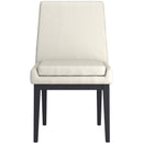 !nspire Cortez 202-081PUBG_BK Dining Chair - Beige Faux Leather and Black IMAGE 4