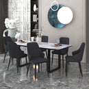 Worldwide Home Furnishings Gavin/Kash 7 pc Dinette 207-360_084BLK IMAGE 1