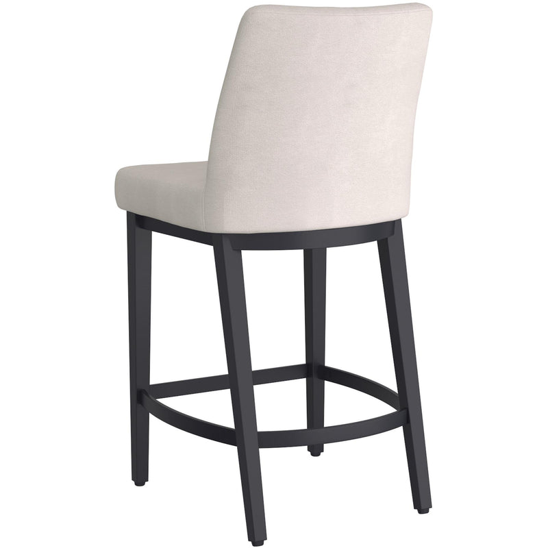 !nspire Jace 203-082BEG_BK 26" Counter Stool - Beige Fabric and Black IMAGE 2