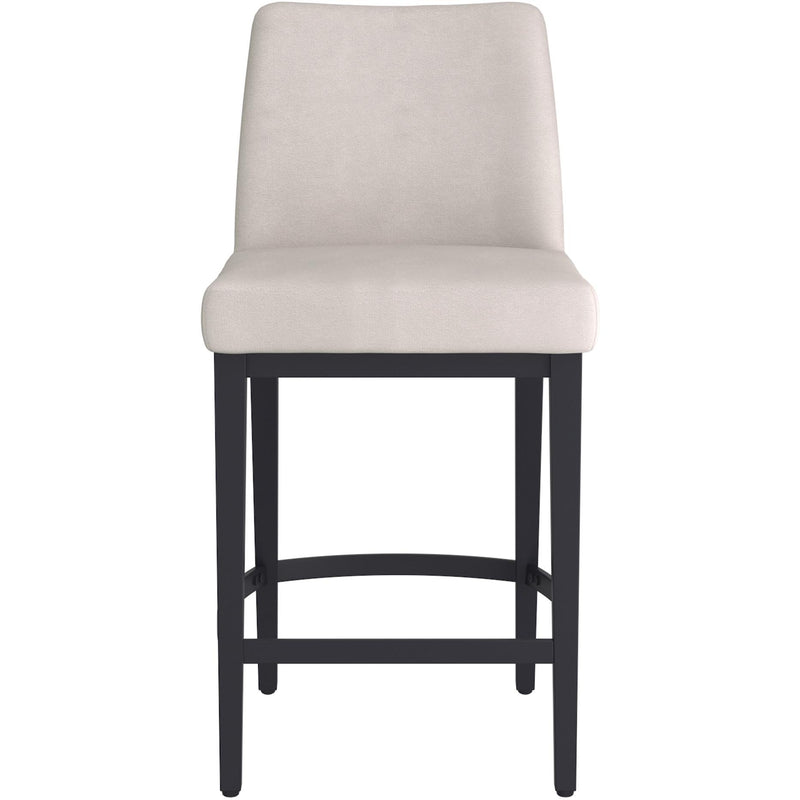 !nspire Jace 203-082BEG_BK 26" Counter Stool - Beige Fabric and Black IMAGE 4