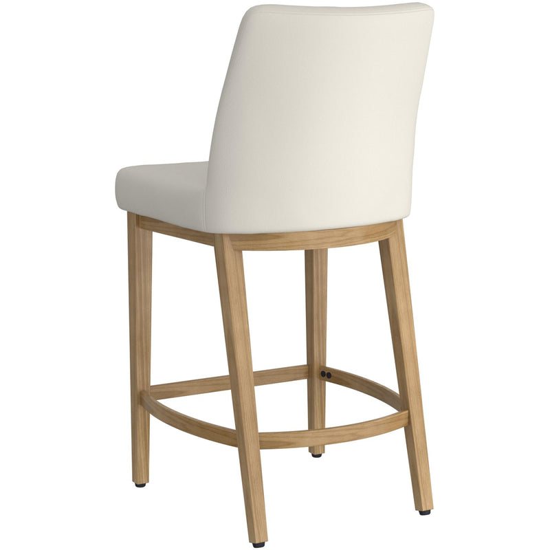 !nspire Jace 203-082BEG_NT 26" Counter Stool - Beige Fabric and Natural IMAGE 2