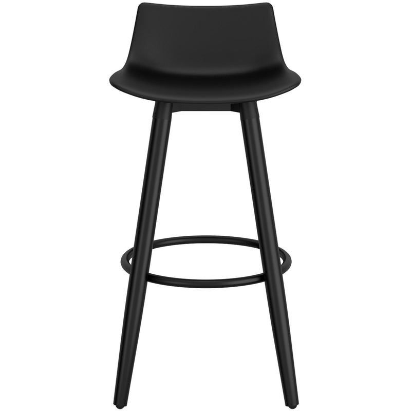 !nspire Rango 203-842BK 26" Counter Stool - Black IMAGE 4