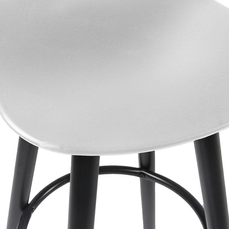 !nspire Rango 203-842WT 26" Counter Stool - White and Black IMAGE 5