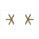 Worldwide Home Furnishings Stark/Cleo 7 pc Dinette 207-535GL_636WT IMAGE 6