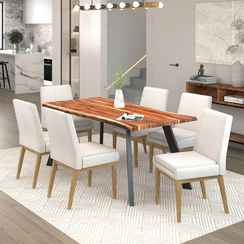 !nspire Virag/Cortez 7 pc Dinette 207-571_081BEG_NT IMAGE 1