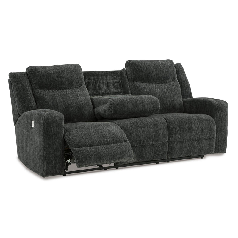 Signature Design by Ashley Martinglenn Power Reclining Fabric Sofa 4650499C IMAGE 2